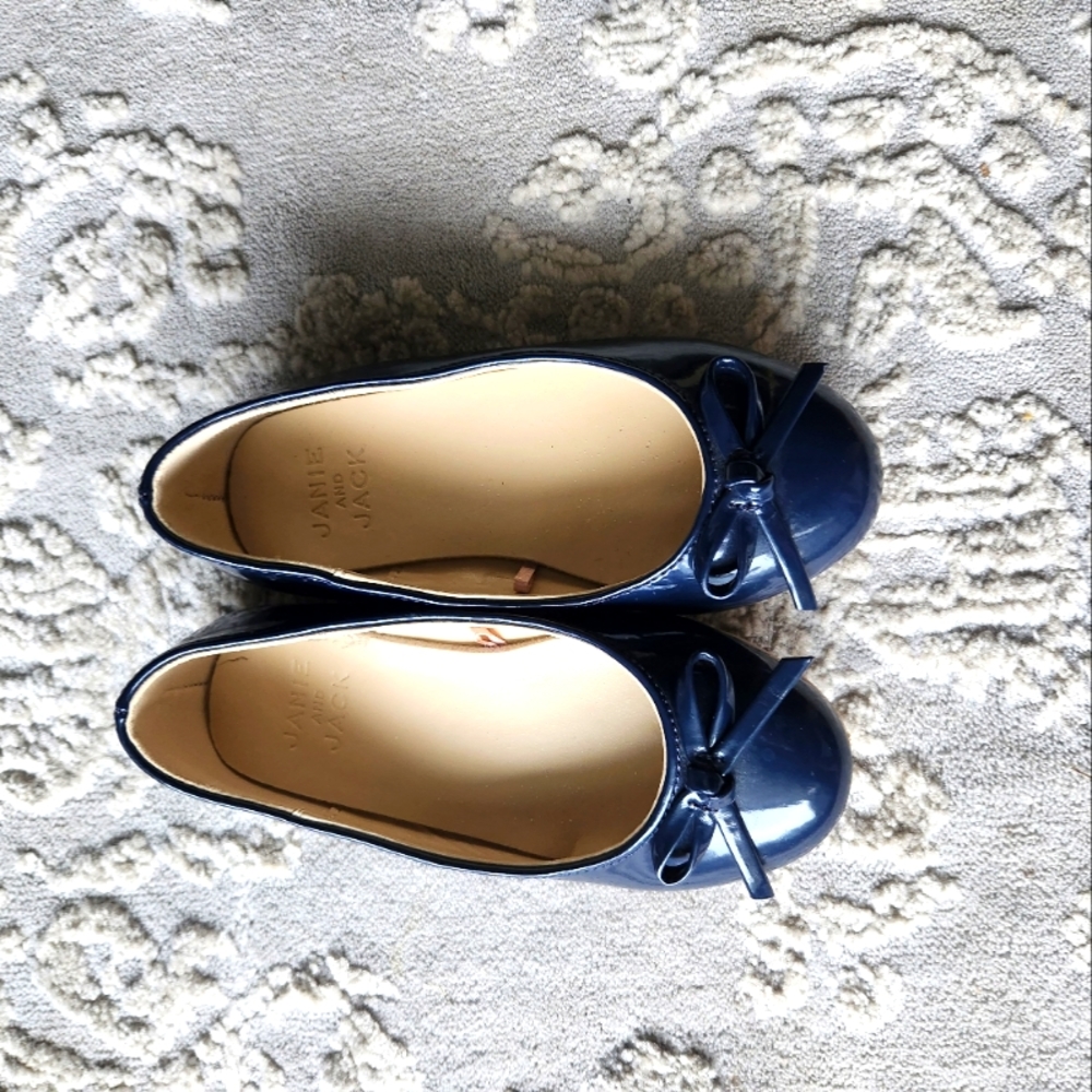 Janie and Jack Patent Bow Ballet Flat